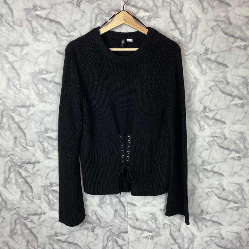 Divided Knit Sweater